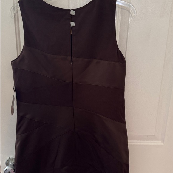 Nue by Shani brown Mini Dress size 10 ,8 325$msrp - Picture 4 of 5